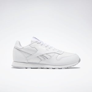 Reebok Classic Leather Turnschuhe Kinder - Weiß/Grau - DE 361-TBZ